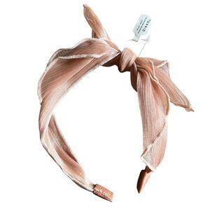 Torrid pink tied bow headband NWT